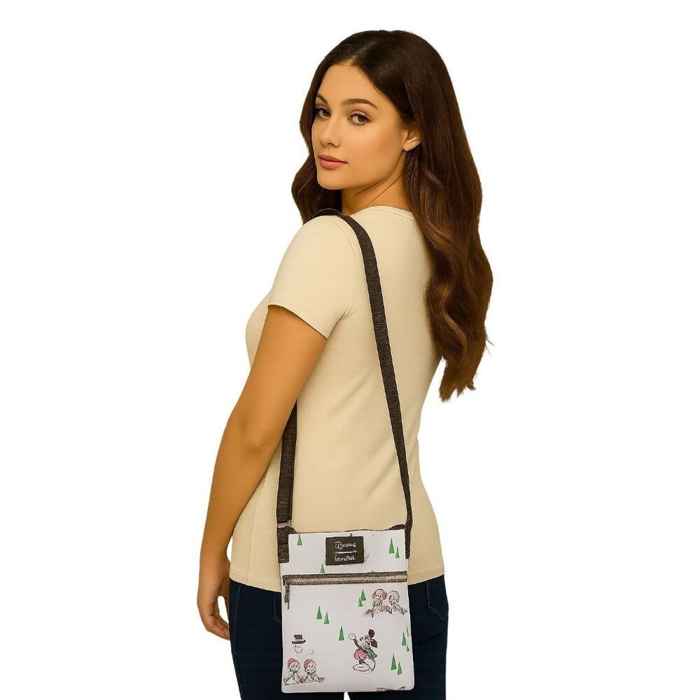 Disney Loungefly Mickey Mouse Crossbody Bag Tote Shoulder Handbag Women's Womans